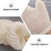 Buy Angoily 2-Piece Peeling Washbasin Gloves - Dead Skin Remover & Body Massage Scrub for Adults & Kids | SISAL Hollow Design for Effective Exfoliation - Buy Online on SooperMarket.com