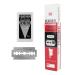 Feather Double Edge Safety Razor Blades 100 Count 10 Packs of 10 Blades