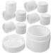 10pcs Empty Refillable Fragrance Diffuser Box - 150ml Hollow Lid Case for Bathroom Bedroom & Car - Buy Online on SooperMarket.com