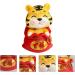 ORFOFE Digital Dash 1pc Year of The Tiger Bobble Head Ornament Crafts Office Resin Shake Your Head Red Fengshui Statue Red 1 6X6X9.5CM - Buy Online on SooperMarket.com