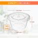 Turbo Bee 2oz Portion Cups with Lids - 100 Pack for Jello Shots, Souffles, Condiments & Snacks - Buy Online on SooperMarket.com
