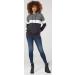 Happy Mama Women's Nursing Hoodie Breastfeeding Maternity - 503p 8 Graphite Melange/White/Grey - Buy Online on SooperMarket.com