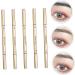 Mikinona 5pcs Double Ended Eyebrow Pencil Double- Head Eyebrow Pens Eyebrow Makeup Tools Eyebrow Ink Plastic - Buy Online on SooperMarket.com