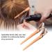 12pcs Rose Gold Hair Clips Hairpin Set - Salon Clamp Grips for Hairdressers | Durable Duckbill Hair Accessories - Buy Online on SooperMarket.com