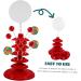 HOLIDYOYO pp lollipop holder desktop lollipop holder lollipops stand plastic lollipop rack red - Buy Online on SooperMarket.com