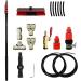 Water Fed Telesbrush 3.6-10.8M Window Cleaning Pole Window Squeegee Window Cleaning Kit Window Extendable Long Reach Cleaning Tool/50Cm Brush/24Ft/7.2M 35cm Brush Head 12M/39FT - Buy Online on SooperMarket.com
