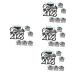 HOMSFOU 24 Pcs Graduation Cake Decorating Graduation Decorations Graduation Cap Cupcake Topper Class a Customs Graduation Party Cake Decorations Phd Cake Picks Ornament Paper Cup