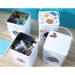 ISAKEN Washing Powder Storage Metal Laundry Powder Storage Box Washing Powder Bucket Detergent Box Laundry Detergent Dispenser Laundry Powder Storage Box Container White - Buy Online on SooperMarket.com