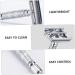 JECOMPRIS 2ST Manual Razor - Double-Speed Chrome-Plated Double-Sided Shaver for Men | Durable Alloy Design 2-Pack - Buy Online on SooperMarket.com