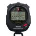 JUNSD Professional Stopwatch Timer for Sports 100 Lap Stopwatch Digital Sports Stopwatch with Countdown Timer 100 Lap Memory 0.001 Second Timing Water Resistant, Black