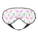 Tropical Flamingo Sleep Mask-Adjustable Breathable Fashionable Eye Mask for A Comfortable Sleep Experience