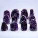 Collection Crystals Amethyst Geode Natural Amethyst Crystal for Feng Shui Specimen (Size : 600g) - Buy Online on SooperMarket.com