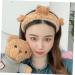 PLAFOPE Bear Face Wash Headband Make up Headbands Bear Headband Spa Hair Band Facial Headbands Spa Headbands Headband for Washing Face Skincare Headbands Makeup Headband - Buy Online on SooperMarket.com