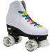 Epic Allure Light-Up Quad Roller Skates - White, Youth 3 US - Youth 3 - Buy Online on SooperMarket.com