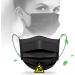 Disposable Face Masks  100 Packs Face Masks Disposable Masks-Black 100pcs - Buy Online on SooperMarket.com