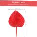 Alipis Simulated Cattail Fan Wedding Layout Palm Leaf Dried Palm Spears Home D cor Vase Art Ornament Faux Plant Italian Ruscus Woven Hand Held Fan Decor Fans Palm Leaves Hamster Monstera Red 50x28cm - Buy Online on SooperMarket.com