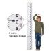 Smlper Kids Height Chart Wall Hanging Ruler Canvas Growth Baby Nursery Decor 79x7.9 (Sun) White - Buy Online on SooperMarket.com