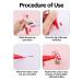 Kalolary 6 Color 3D Nail Art Pens Set - Nail Point Graffiti Dotting Pen for DIY Manicure Tools - Buy Online on SooperMarket.com