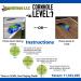 CornStars Cornhole Level - Instant & Accurate Measurements for All Boards & Sets - Improve Your Outdoor Game - Throw Bags Straight - Indoor/Outdoor Blue - Buy Online on SooperMarket.com