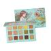 CANIGHT 1pc 15 Cosmetic Pallet Compact Glitter Eye Eye Shadow Green