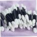 Eye Shadow Applicators Disposable Double Ended Sponge 50pcs Dual Sided Eyeshadow Brush Sponge Tipped Oval Makeup Applicator Eye Shadow Sticks Black Handle - Buy Online on SooperMarket.com