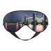 Night London Tower Bridge Soft Sleep Eye Mask Female Breathable Eye Patch Perfect for Travel and Relaxation