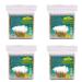 Wooden Cotton Swabs 400 Count | Biodegradable & Organic Wooden Cotton Buds | Double Tipped Ear Sticks | Perfect for Ear Wax Removal Arts & Crafts Removing Dust & Dirt