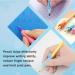 Soft Silicone Ergonomic Pencil Set for Kids - Posture Correction & Writing Aid (5 Pieces) - Buy Online on SooperMarket.com