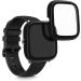 kwmobile Cover Set for Huami Amazfit GTS 2 Mini - Tempered Glass and Plastic Frame - Black (2 Pack) - Buy Online on SooperMarket.com