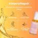 Smoozo Vegan Body Care Oil 100ml - Natural Massage & Skin Tightening Oil for Dry Skin - Perfect After Shaving (Rose) - Buy Online on SooperMarket.com