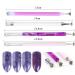4 Pcs Nail Magnet Tool Set - High Quality Double Ended Magnet Wand for Cat Eye Gel Nail Art | Pure Vie - Buy Online on SooperMarket.com