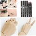 Eyeliner Stamp Double-Head Stamp Eyeliner 2 in 1 Double-Head Waterproof Liquid Eyeliner Pen Make-Up Tool Black Heart - Buy Online on SooperMarket.com