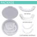Buy Uqlpxz 2 Pairs Provisional Dental Prosthesis - Affordable Dentures & Cosmetic Teeth for Women & Men - Temporary Veneers & Artificial Teeth - Buy Online on SooperMarket.com
