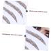 Beavorty 12 Pcs Eyebrow Stickers Stick on Eyebrows False Eyebrows Cosmetics 4d Make up Makeup Tools - Buy Online on SooperMarket.com