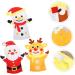 ibasenice 3 Sets DIY Christmas Hand Puppet Doll Accessories Hand Puppets for Kids Doll Playsets Preschool Educational Toys Sewing Kit for Kid DIY Art Craft Christmas Finger Doll Child Manual - Buy Online on SooperMarket.com