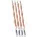 Eyebrow Pencil DoubleSided Waterproof 4 Pieces LongLasting Eyebrow Makeup Pencil Moderate Hardness Spiral Brush Head Beech Pen Handle for Daily Travel (Coffee) - Buy Online on SooperMarket.com