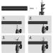 PHOPIK 10ft Adjustable Photo Studio Backdrop Stand - Backdrop Holder for Portrait Photography & Birthday Parties - Buy Online on SooperMarket.com