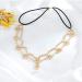 Yalice Indian Flower Head Chain Jewelry - Gold Crystal Headband for Women and Girls - Buy Online on SooperMarket.com