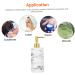 PRETYZOOM 1pc Simple Storage Decorative Bath Lovely Press-Type Liquids Shower Resin Supply Replacement Use White 19.00X7.00X7.00CM - Buy Online on SooperMarket.com