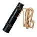 Schecker buffalo horn whistle with leather strap with whistle tone and trill tone double tone whistle