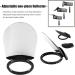 Godox AK-R1 Round Flash Head Accessories Kit for V1 Speedlight - Compatible with AD200 AD200pro Pocket Flash - Buy Online on SooperMarket.com