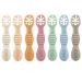 Pandaear 7 pieces silicone learning spoon baby spoon porridge from 4 months eat yourself cutlery set Breitpanne Babylenkungs from 6 months Esslern cutlery Blw