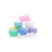 HINNASWA Travel Containers, Travel Toiletry Containers, Travel Lotion Containers, Travel Accessories Bottles Containers for Cosmetic, Makeup, Body & Hand Cream, Lotion, Toiletries Pink, Green, Blue, White, Yellow, Purple