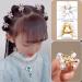 Mini Pearl Flower Hair Claw Clips - Set of 20 | Sweet Daisy Design | Decorative Hair Accessories for Women and Girls - Buy Online on SooperMarket.com