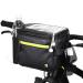 Rhinowalk bicycle pocket bicycle handlebar pocket front pocket wheel bag waterproof camera bag cell phone bag with transparent window for phone matte green