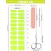 Kalolary Gel Nail Polish Strips Nail Gel Art Sticker Waterproof Full Nail Wraps Decal Sets with Scissors Nail File and Stick for Women Girls Nail Art Decor (UV/LED Lamp Required)-2 - Buy Online on SooperMarket.com