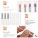 40 Pcs Silicone Lip Brush Set - Lip Mask & Eyeshadow Applicator - Assorted Colors for Perfect Makeup - Buy Online on SooperMarket.com