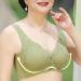 LoRier Comfortable Snap Lace Bras - Everyday Wireless Cotton Comfort Bras for Women & Girls | Full Coverage L Green - Buy Online on SooperMarket.com