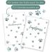 Personalized Wilhelm Fell Vaccination Passport Cover for Pets - Unique Gift Idea for Pet Owners - Paw Blue - Buy Online on SooperMarket.com