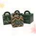 KOMBIUDA 12pcs Boxes Christmas Candy Gift Treat Bags Mini Christmas Paper Boxes Christmas Cookie Boxes Xmas Gift Boxes Christmas Boxes for Presents Christms Gift Boxes Biscuit Container 1 count (Pack of 1) Green - Buy Online on SooperMarket.com